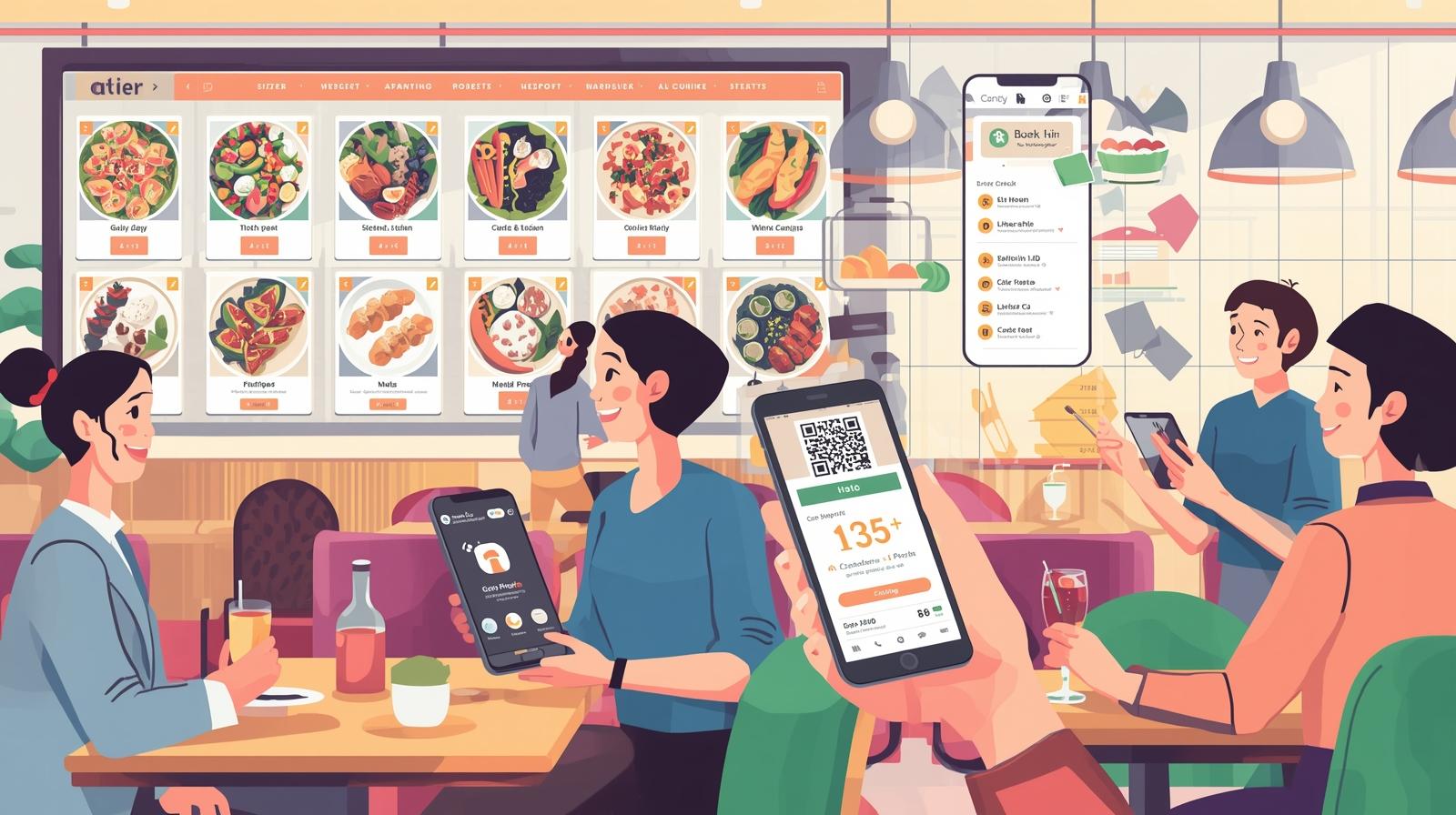 Digital Menu Ordering System